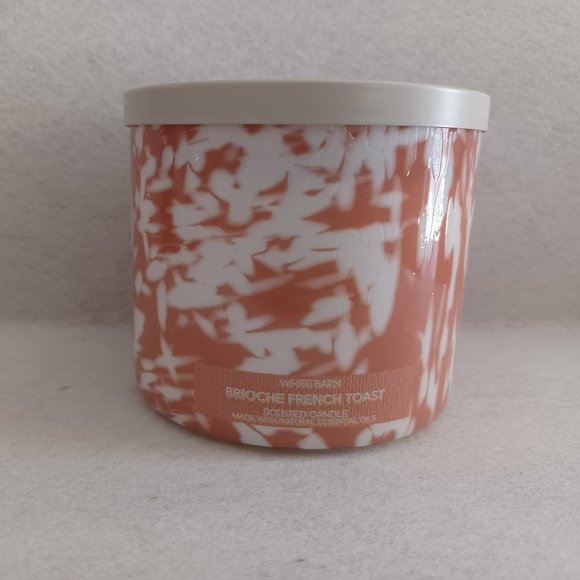 Bath & Body Works BRIOCHE FRENCH TOAST 3 Wick Candle NEW - Picture 1 of 4